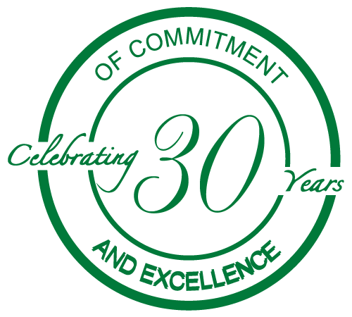 Quality Feeds Limited 30 years logo